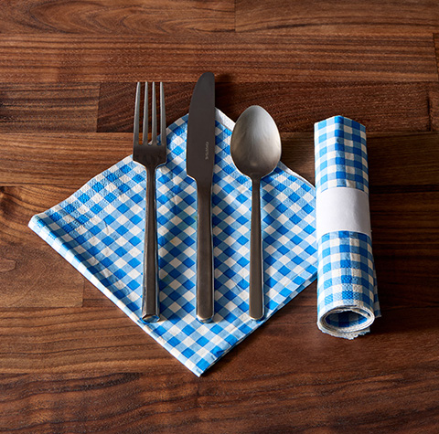 White Napkin Ring Band #41703