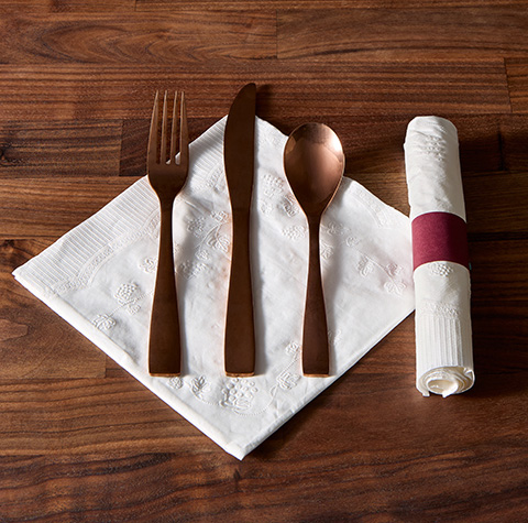 Burgundy Napkin Ring Band #41706