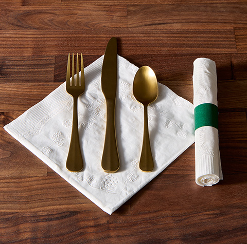 Green Napkin Ring Band #41707