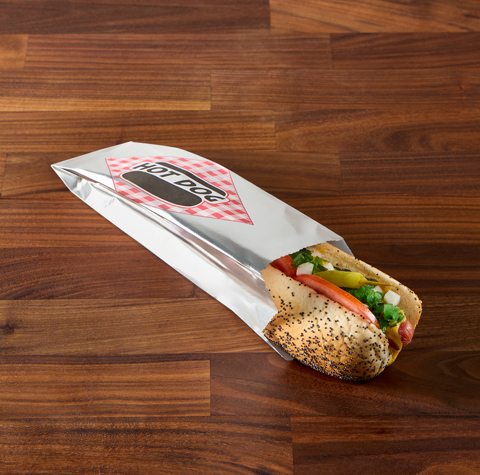 Foil Hot Dog Bag #808