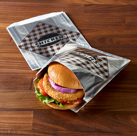 Foil Chicken Sandwich Bag #819