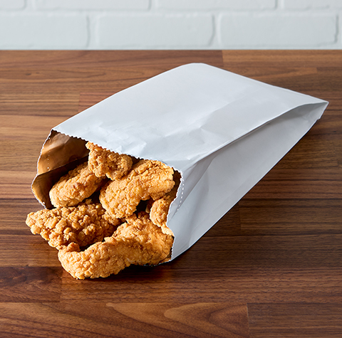 Foil Carry Out Bag #8B-4