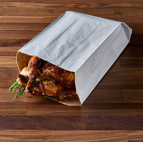 Foil Carry Out Bag #8B-6