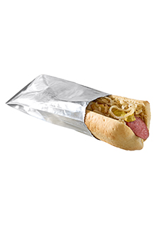 Foil Hot Dog Bag #808-PL